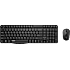 Rapoo X1800S trådløst tastatur/mus sæt - sort