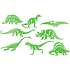 Dino world klistermærker