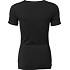 VRS dame basis T-shirt str. S - sort