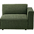 GRO 3 personers modulsofa - mosgrøn