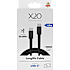 X2O Longlife 100 W USB-C/C-kabel 1M - Sort