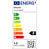 Klyngelyskæde med 1000 LED - varm hvid