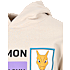 Pokemon hættetrøje str. 134/140 - beige