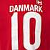VRS børne fodbold T-shirt str. 122/128 - rød