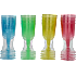 Vinglas i plastik 4-pak – 160 ml – flere varianter – assorteret