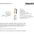 Streetz T160 TWS høretelefoner - hvid