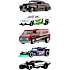 Hot Wheels Batman Silver Series biler 5-pak