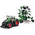 Burago traktor med 3 anhængere - flere varianter - assorteret
