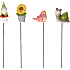 Havepinde med figurer - flere varianter - assorteret