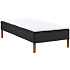 Nordisk Fjer boxmadrasseng 80x200 cm - sort
