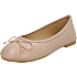 VRS børne ballerina med sløjfe str. 32 - beige