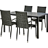 CARLTON HAVEBORD OG 4 MALLORCA HAVESTOLE - SORT