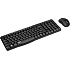 Rapoo X1800S trådløst tastatur/mus sæt - sort