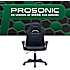 Prosonic RGB børne gamerstol - sort med LED-lys