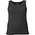 VRS dame rib tanktop str. 52 - sort