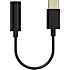 Sinox Pro USB-C til mini jackstick adapter - sort