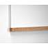 Plakatliste i massiv eg - 61 cm