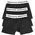 Marathon teen 3-pak boxershorts str. 16-17 år - sort