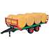 Bruder Trailer med 8 bigballer