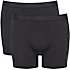 Sloggi herre 2-pak tights str. M - sort