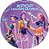 K-POP Demon Hunters paptallerkener Ø: 23 cm 8-pak