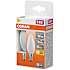 Osram 2-pak LED kertepære 3,4W - varmt hvidt lys