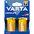 Varta Longlife D batterier 2-pak