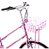 PUCH Trendy damecykel 28" - lyserød