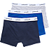 VRS teen 3-pak boxershorts str. 134/140 - blå/grå