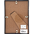 Sort ramme m. glas - 13x18 cm
