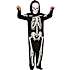 Halloween skelet kostume str. 140