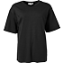 VRS dame oversize T-shirt str. 2XL - sort