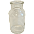 Glasvase H: 12,3 cm - klar