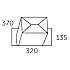 Allux pakkepost model 800 udtag bag - antracit