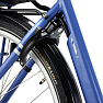 SCO Premium E-Patron dame elcykel 28" 7 gear 13AH 2023 - mat blå