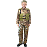 Camouflagesoldat kostume str. 140