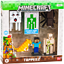 Minecraft 3D figur 6 stk.