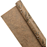 Gavepapir 70 cm x 3 meter - natur mistelten