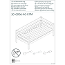 Hoppekids ECO Comfort Juniorseng 70x160 cm