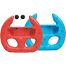 Nintendo Switch Joy-Con Racing Wheels - blå/rød