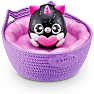 Rainbocorns Eggzania Kitty Mania plysdyr – flere varianter – assorteret