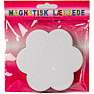 Magnetisk lærrede m. blomstmønster 10 cm