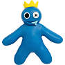 Goo Jit Zu Rainbow Friends strækbar Blue figur 10,6 cm
