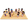 NBA Ballers basketball samlersæt - flere varianter - assorteret