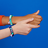 LEGO® DOTS Havets dyb – armbånd med vedhæng 41942