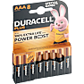 Duracell Plus Boost AAA batterier 8-pak