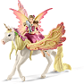 Shleich Fairy Feya Med Pegasus Enhjørning 70568