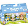 Bluey figurer familie telt-tur 4-pak