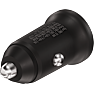X2O 30W dobbelt billader USB-C/A - Sort