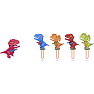 Sæbebobler dinosaurfigur – flere varianter - assorteret